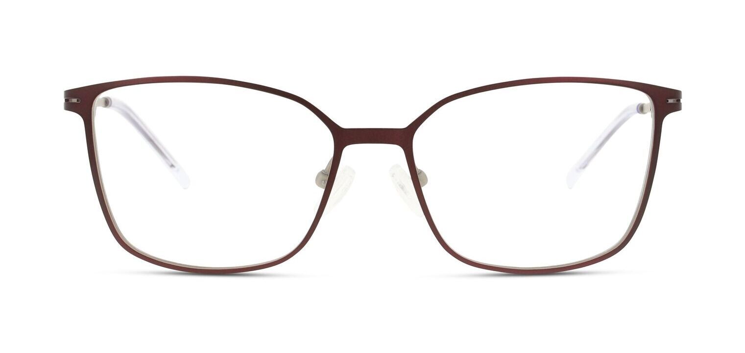 DbyD Rechteckig Brillen DBOF9019 Rot für Damen