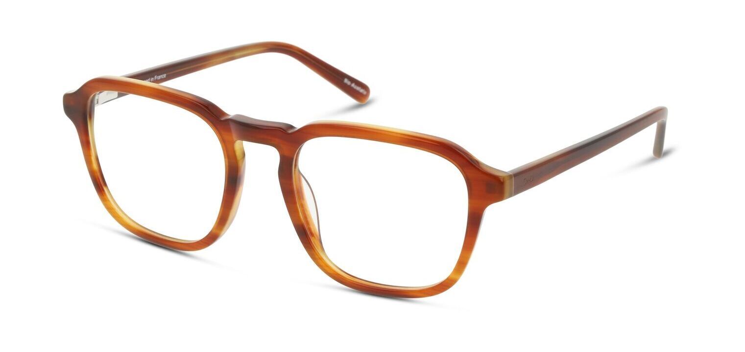 DbyD Rechteckig Brillen DBOM5058 Havana für Herren