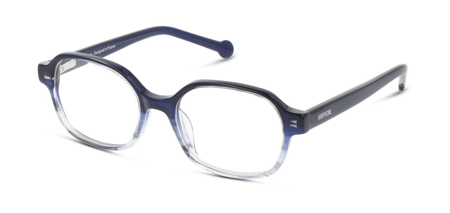 Lunettes de vue Unofficial Ovale UNOK0052 Bleu pour Enfant
