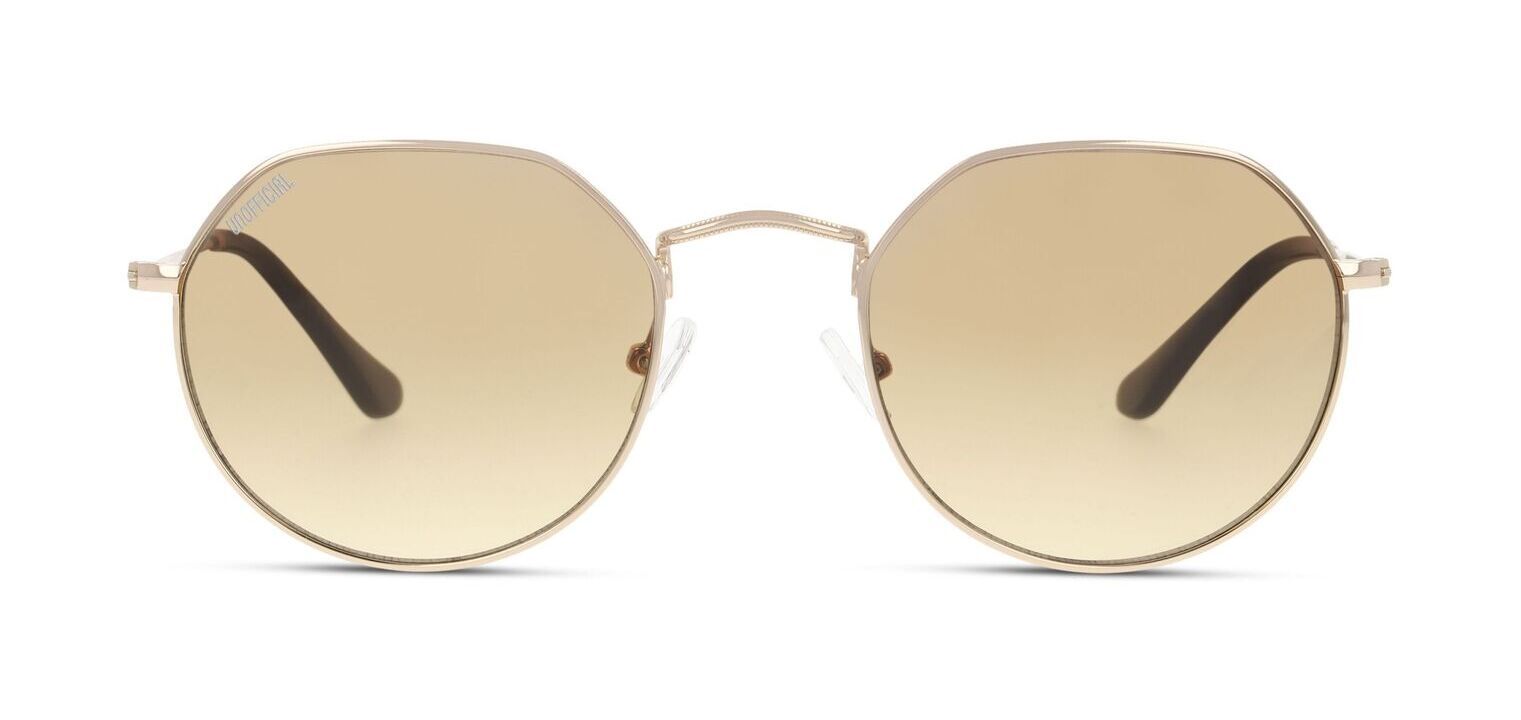 Unofficial Rund Sonnenbrillen UNSU0103 Gold für Damen/Herren