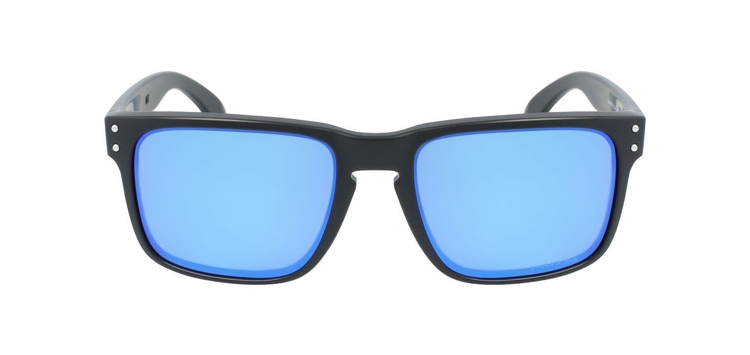 Oakley Rechteckig Sonnenbrillen OO9102 Mattschwarz für Herren