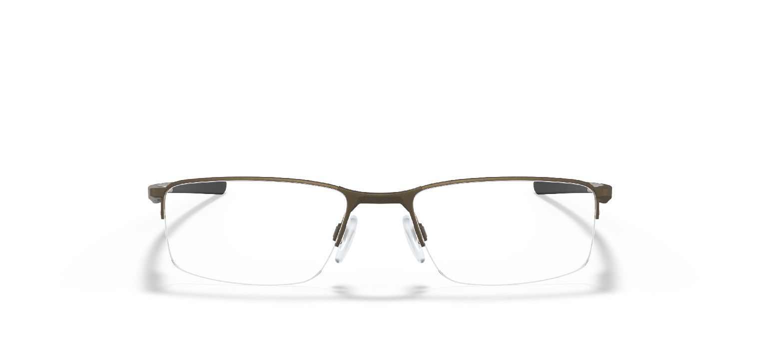 Oakley Rechteckig Brillen 0OX3218 Grau für Herren