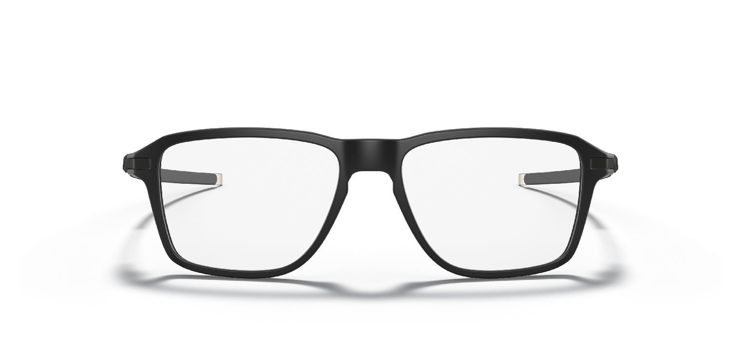 Oakley Rechteckig Brillen 0OX8166 Schwarz für Herren