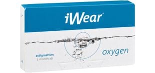 iWear Oxygen Astigmatism - 6er Schachtel - Monatslinsen