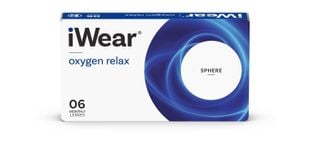 iWear Oxygen Relax - 6er Schachtel - Monatslinsen