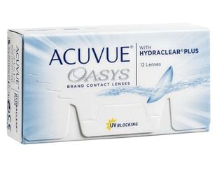 Acuvue Oasys With Hydraclear Plus - 12er Schachtel - 2 -Wochenlinsen
