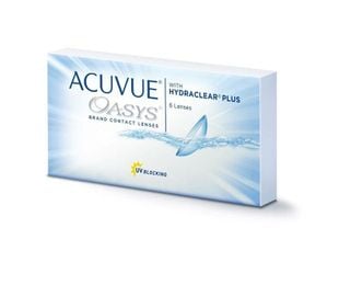 Acuvue Oasys With Hydraclear Plus - 6er Schachtel - 2 -Wochenlinsen