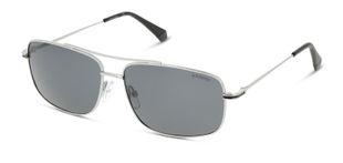 Polaroid Rechteckig Sonnenbrillen PLD 6107/S/X Sillber für Herren