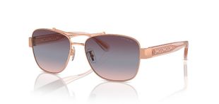 Coach Aviator Sonnenbrillen 0HC7161 Rosa für Damen