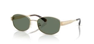 Michael Kors Oval Sonnenbrillen 0MK1161 Gold für Damen