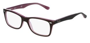 Ray-Ban Wayfarer Brillen RX5228 Braun für Damen/Herren