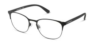 Emporio Armani Oval Brillen 0EA1059 Mattschwarz für Herren