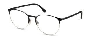 Lunettes de vue Ray-Ban Ronde 6375 Argenté pour Homme-Femme