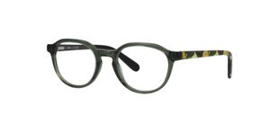 Unofficial Rund Brillen 0UJ2088 Grün für Kinder