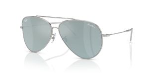 Ray-Ban Aviator Sonnenbrillen 0RBR0101S Sillber für Damen/Herren