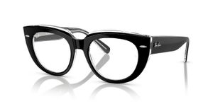 Lunettes de vue Ray-Ban Carré 0RX5586 Noir pour Femme