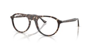 Ray-Ban Quadratisch Brillen 0RX5441 Havana für Damen/Herren