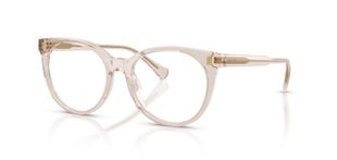 Ralph Rund Brillen 0RA7182U Beige für Damen