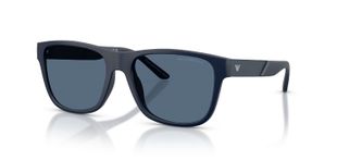Emporio Armani Quadratisch Sonnenbrillen 0EA4243 Blau für Herren