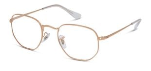 Ray-Ban Oval Brillen 0RX6448 Rosa für Damen/Herren