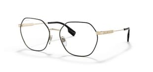 Burberry Sechseckig Brillen 0BE1350 Gold für Damen