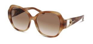 Ralph Lauren Schmetterling Sonnenbrillen 0RL8202B Braun für Damen