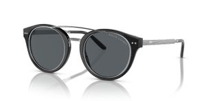 Ralph Lauren Rund Sonnenbrillen 0RL8210 Schwarz für Herren