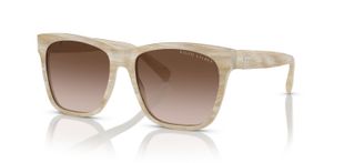 Ralph Lauren Quadratisch Sonnenbrillen 0RL8212 Schildpatt für Damen