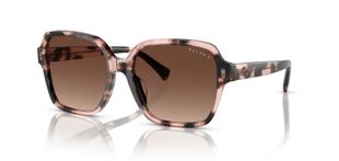 Ralph Quadratisch Sonnenbrillen 0RA5304U Rosa für Damen