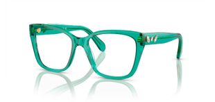 Swarovski Quadratisch Brillen 0SK2008 Grün für Damen