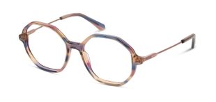 Unofficial Sechseckig Brillen 0UJ2081 Braun für Kinder