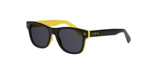 Unofficial Quadratisch Sonnenbrillen UNSJ0003P Grau für Kinder