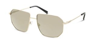 Unofficial Rechteckig Sonnenbrillen UNSM0133 Gold für Herren