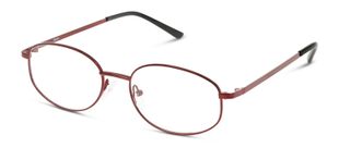Seen Oval Brillen SNOF0003 Rot für Damen