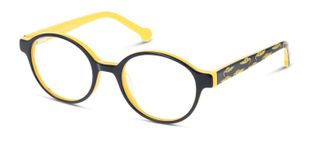 Unofficial Rund Brillen UNOK0022 Blau für Kinder