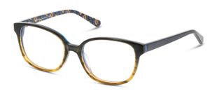 Unofficial Rechteckig Brillen UNOK5028 Blau für Kinder