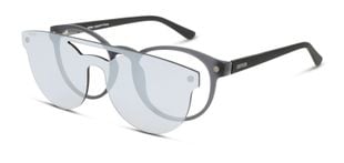 Unofficial Oval Brillen UNOM0013 Grau für Herren