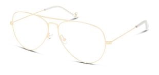 Unofficial Aviator Brillen UNOF0155 Gold für Damen
