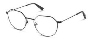 Unofficial Oval Brillen UNOM0124 Schwarz für Herren