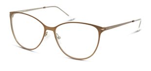 DbyD Schmetterling Brillen DBOF9016 Beige für Damen