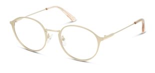 Unofficial Oval Brillen UNOF0268 Gold für Damen