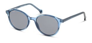Unofficial Rund Sonnenbrillen UNSK0021 Blau für Kinder