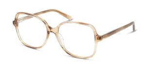 DbyD Rechteckig Brillen DBOF5049 Beige für Damen