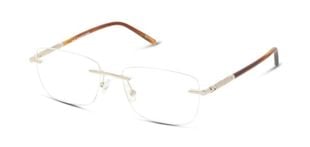 DbyD Rechteckig Brillen DBOF5069 Gold für Damen