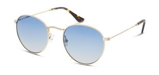 Unofficial Rund Sonnenbrillen UNSU0050P Gold für Damen/Herren